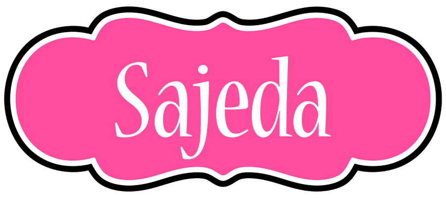 Sajeda invitation logo