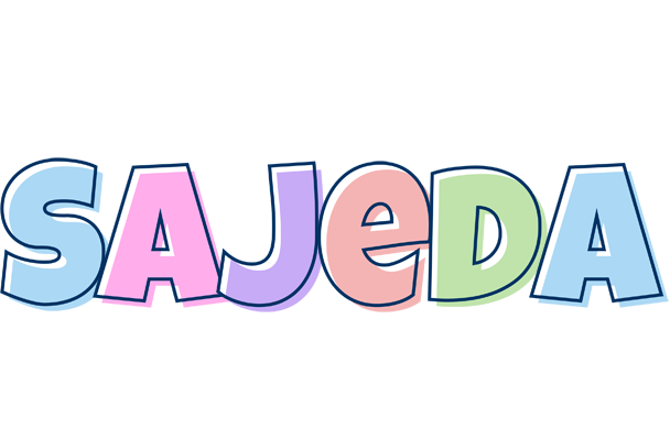 Sajeda pastel logo