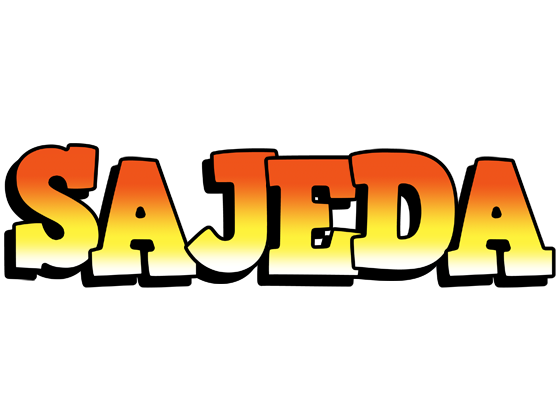 Sajeda sunset logo