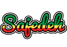 Sajedeh african logo