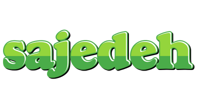 Sajedeh apple logo