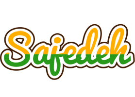 Sajedeh banana logo