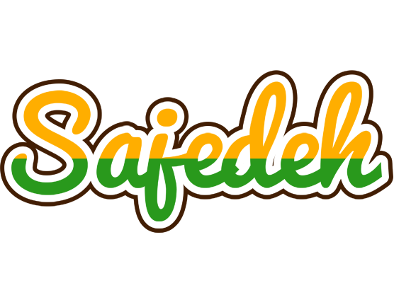 Sajedeh banana logo