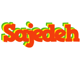 Sajedeh bbq logo