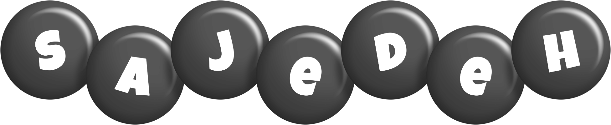 Sajedeh candy-black logo