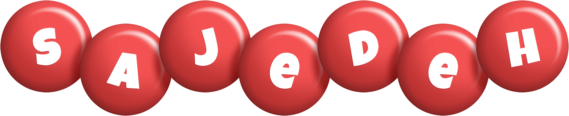 Sajedeh candy-red logo