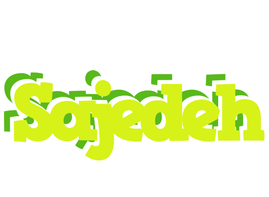 Sajedeh citrus logo