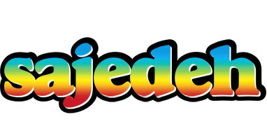 Sajedeh color logo