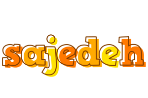 Sajedeh desert logo