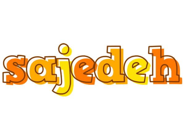 Sajedeh desert logo