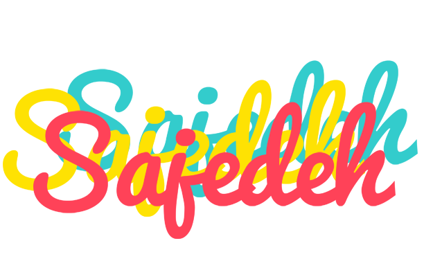 Sajedeh disco logo