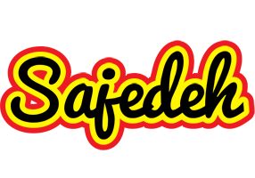 Sajedeh flaming logo