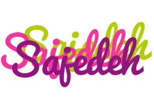 Sajedeh flowers logo