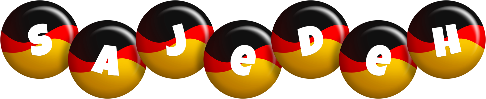 Sajedeh german logo