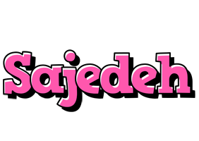 Sajedeh girlish logo