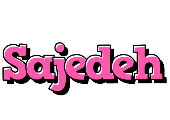 Sajedeh girlish logo