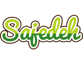 Sajedeh golfing logo