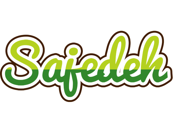 Sajedeh golfing logo