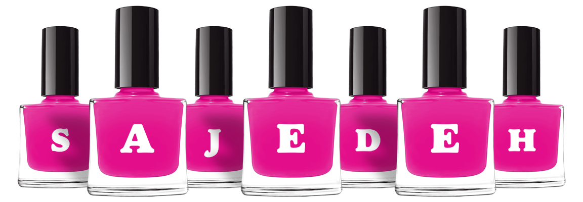 Sajedeh nails logo
