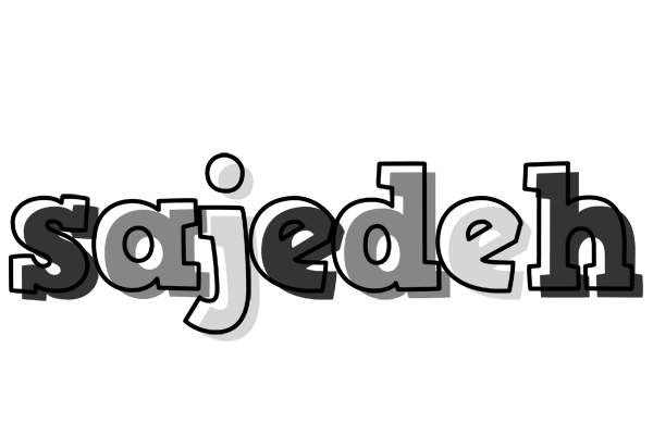 Sajedeh night logo