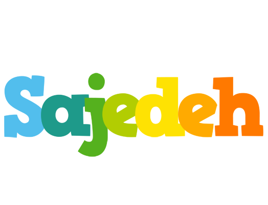 Sajedeh rainbows logo