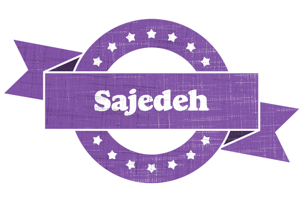 Sajedeh royal logo