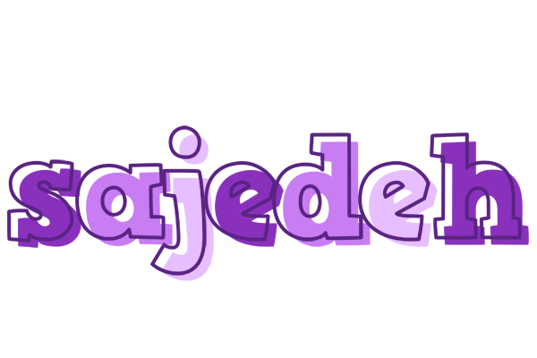 Sajedeh sensual logo