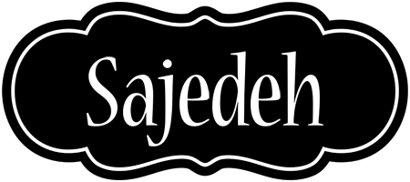 Sajedeh welcome logo