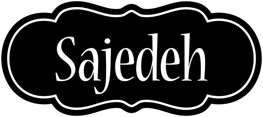 Sajedeh welcome logo