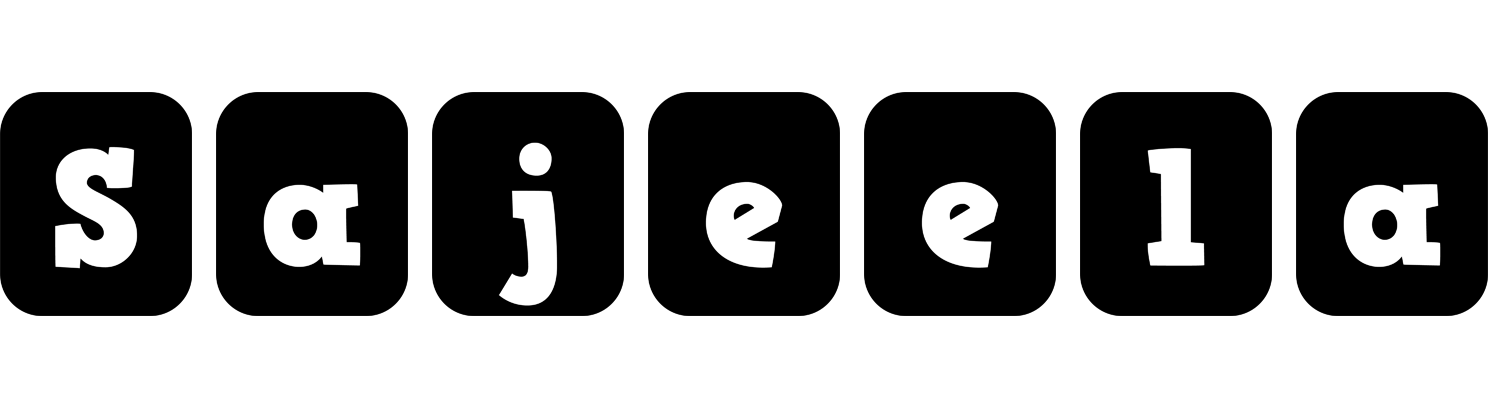 Sajeela box logo