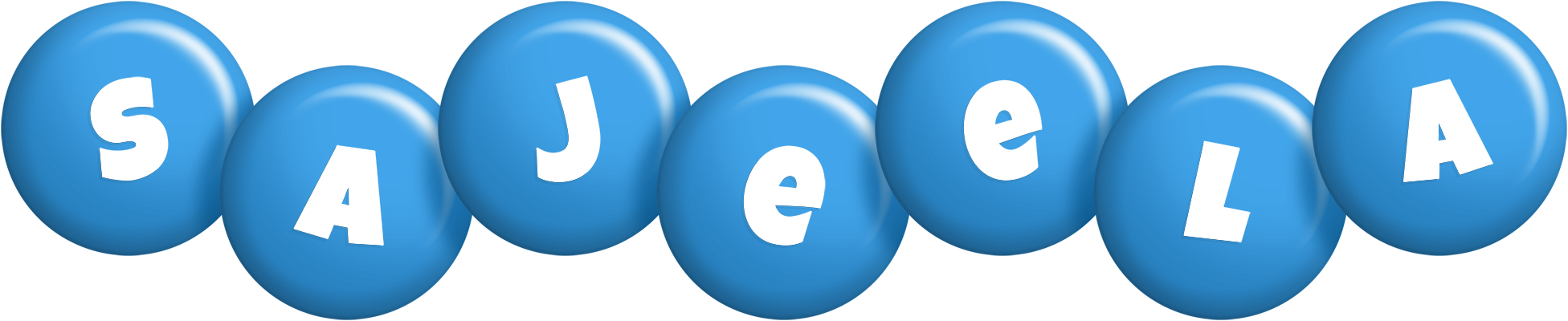 Sajeela candy-blue logo