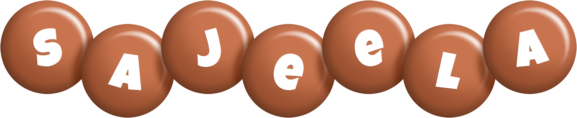 Sajeela candy-brown logo