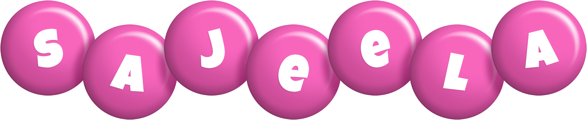 Sajeela candy-pink logo