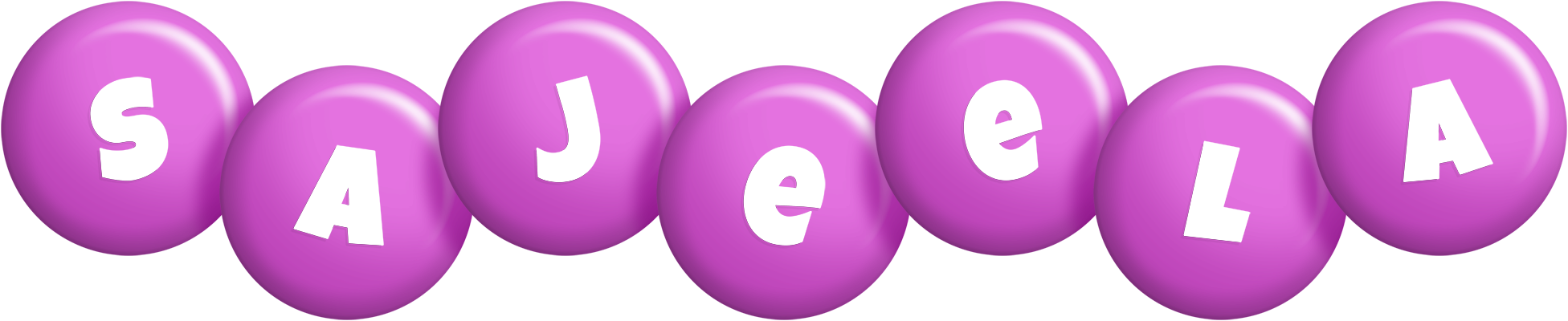 Sajeela candy-purple logo