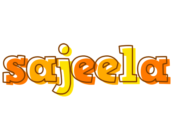 Sajeela desert logo