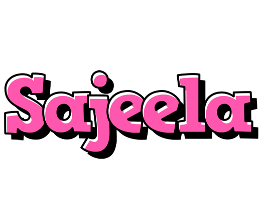 Sajeela girlish logo