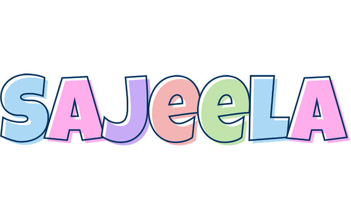 Sajeela pastel logo