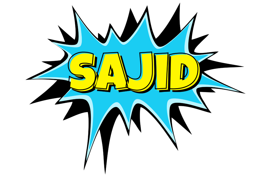 Sajid amazing logo