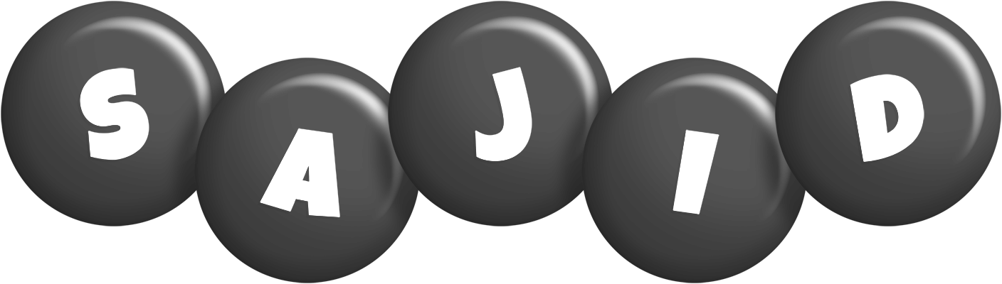 Sajid candy-black logo