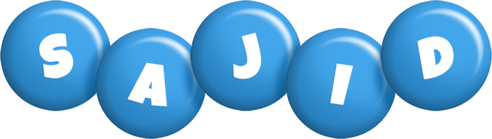 Sajid candy-blue logo