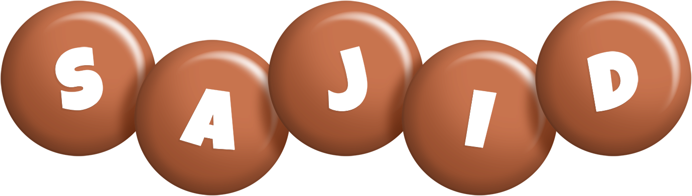 Sajid candy-brown logo