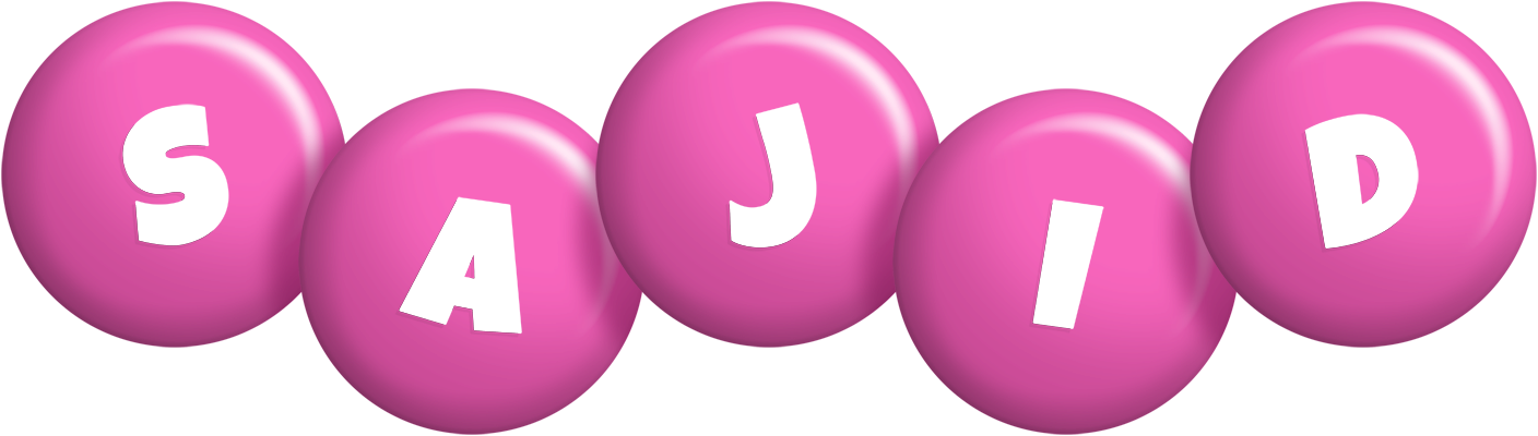 Sajid candy-pink logo