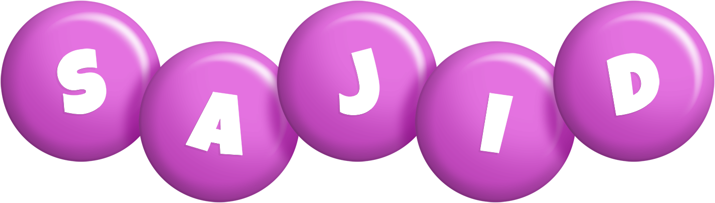 Sajid candy-purple logo