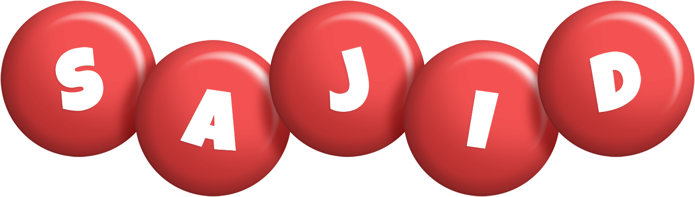 Sajid candy-red logo