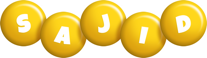 Sajid candy-yellow logo
