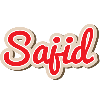 Sajid chocolate logo
