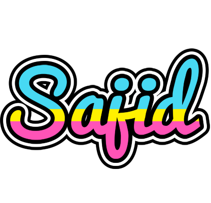 Sajid circus logo