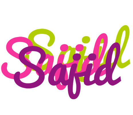 Sajid flowers logo
