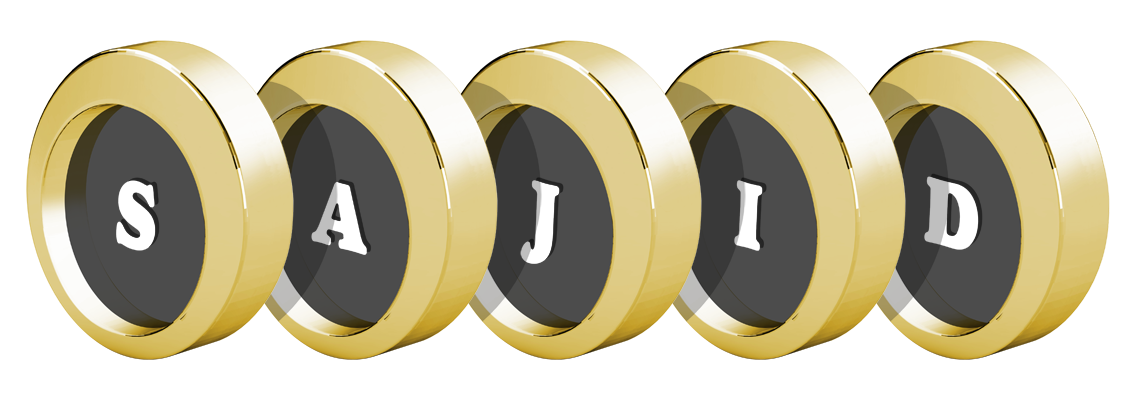Sajid gold logo