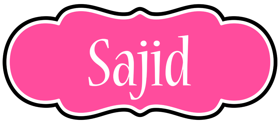 Sajid invitation logo